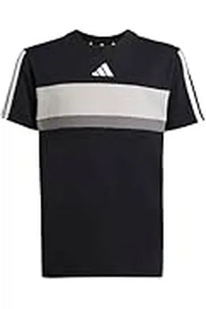 adidas Unisex niños Seasonal Essentials TIBERIO 3 Stripes T-Shirt, , 11-12 Years
