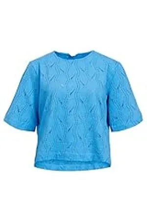 Object Objava 2/4 Lo O-Neck Top Noos, , XL Mujeres