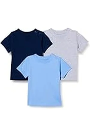Amazon Camisetas de Manga Corta Unisex Bebés, Pack de 3, , 0-3 meses