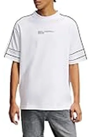 Karl Lagerfeld Relaxed Piping tee Camiseta, , XL Hombres