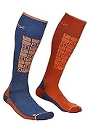 ORTOVOX Ski Compression Socks Calcetines, Hombre, , 45-47