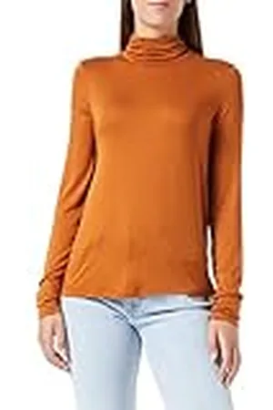 Benetton Jersey M/L 3Z12D2005 Camiseta DE Manga Larga, , XL para Mujer