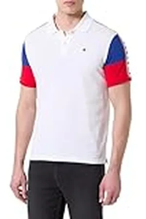 Champion Legacy Retro Sport Polo-Cinta S/S Camisa, , M Hombres