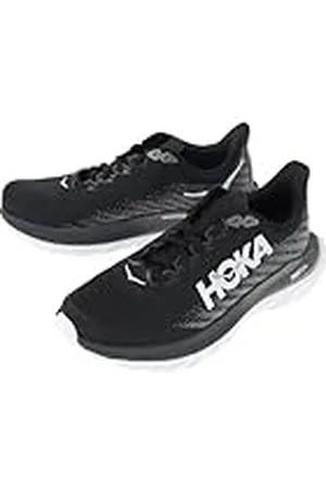 Hoka One One Mach 5, Running Shoes Hombre, Black/Castlerock, 43 1/3 EU