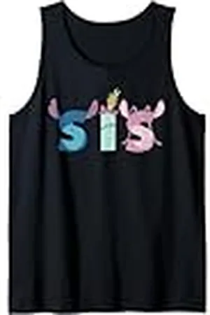 Disney Lilo & Stitch "Sis" Sister Birthday Gift Family Trip Camiseta sin Mangas