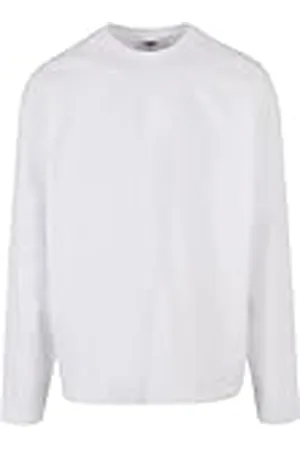 Urban classics Manga Larga de Gran tamaño Ultra Pesada Camiseta, , XXL para Hombre