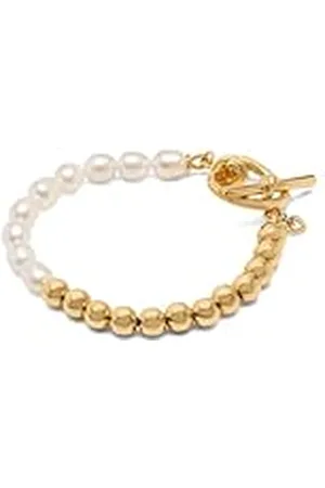 Kate Spade Pulsera de cuerdas y nudos, talla única, Metal, No es una piedra preciosa
