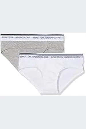 Benetton Lutk Basic 1,, Bóxer Niños, Multicolor (Grigio Melange Medio 501), XX