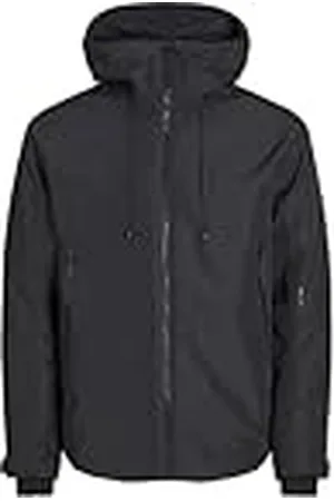 JACK & JONES Jcosummit Chaqueta Acolchada Sn Softshell, Negro, L para Hombre