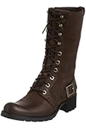 Timberland Botas de Cuero para Mujer, Color marrón, Talla 38