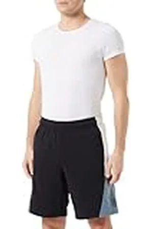Champion Legacy Athleisure-Color Block Heavy Spring Terry Bermudas Pantalones Cortos, , L para Hombre