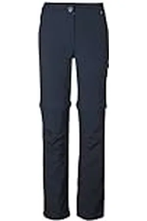 Killtec Mujer Pantalones funcionales/Pantalones de Senderismo con Perneras con Cremallera KOS 5 WMN PNTS, Nachtblau, 46, 42820-000