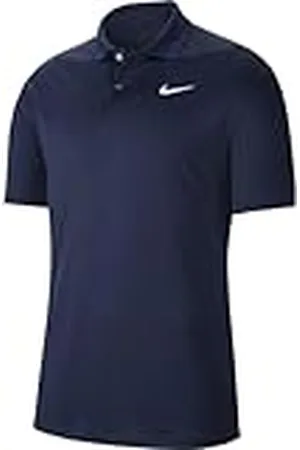 Nike Dri-Fit Victory DH0822-451 Polo de Golf para Hombre, obsidiana/Blanco, Talla XS