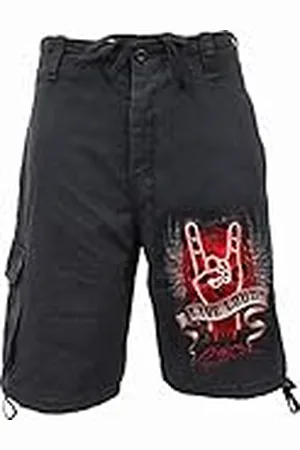 Spiral Live Loud - Bermudas de Estilo Cargo - Vintage - - L