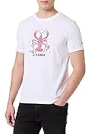 Armor.lux T-Shirt À Manches Courtes Homard en Coton Léger Col Rond Homme Camiseta, , XXL para Hombre