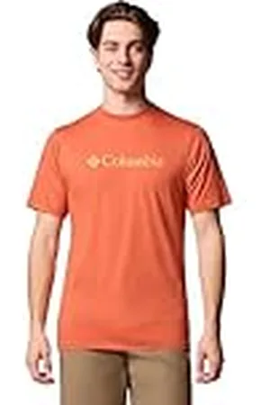 Columbia Camiseta de Manga Corta para Hombre, CSC Basic Logo