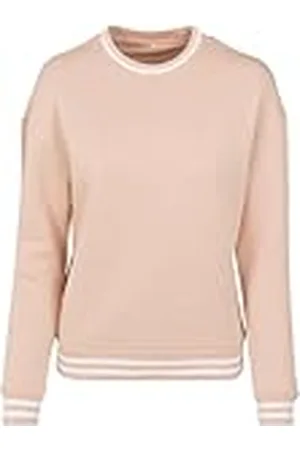 Build Your Brand By105-ladies College Sweat Crew Sudadera, , S para Mujer