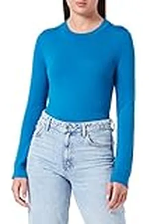 HUGO BOSS Feganas Sudadera, Azul Abierto, M para Mujer