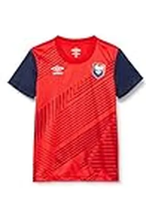 Umbro Replicas SM Caen - Camiseta de Tirantes Unisex para niño, Color Rojo y Marino, Talla del Fabricante: 126