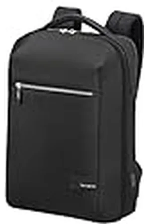 Samsonite LitePoint - mochila para laptop expandible 17.3 pulgadas, 46 cm, 25/31 L, negro (negro)