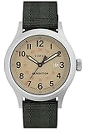 Timex Reloj Analógico para para Hombre de Cuarzo con Correa en Tela TW2V65800