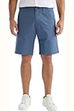 DeFacto Herren Bermuda Shorts Chino Kurze Hosen-Stretch Jorts Hose Pantalones Cortos, , 36 Hombres