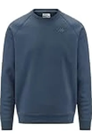 Kappa Caimali Swt Sudadera deportiva cómoda y con estilo, Color Blue Cobalt y Blue Dk Denim, Talla 3XL