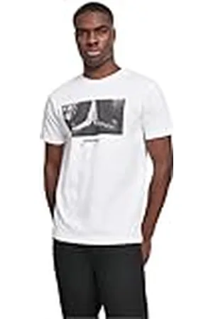 Mister Tee Camiseta Pray de Mangas Cortas para Hombre con Estampado Frontal, Moda Urbana Callera, en Algodón, Distintos Colores, Tallas XS-5XL