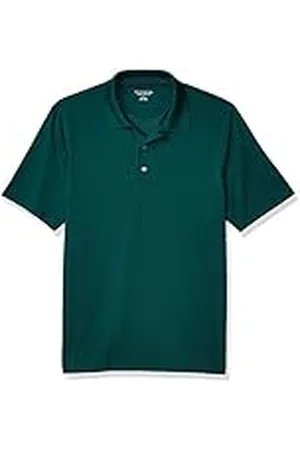 Amazon Polo de Golf de Secado Rápido de Ajuste Normal - colores interrumpidos Hombre, , XL