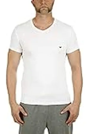 Emporio Armani CC729 110810 00010 Camiseta Interior, Hombre, Blanco, XL