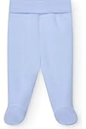 BABIDU Polaina Bebé 100% Algodón Elástico, Ropa de Invierno para Nino y Niña Unisex, Polaina Recién Nacido de 0 a 6 Meses, Pijama Suave y Cómodo, Pantalón con Pies Bebé