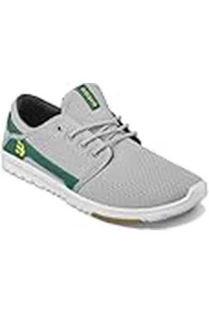 Etnies Herren Scout Skate-Schuh, Hellgrau/Gelb,47