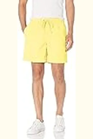 Amazon Pantalones Cortos de 15 cm con Cordón Ajustable Hombre, , L