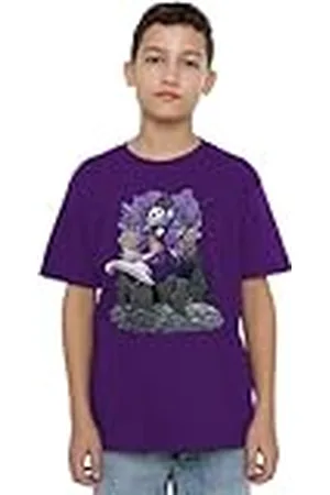 The Nightmare Before Christmas Varsity Team Players Jack Skellington Graves Unisex Kids T Shirt Camiseta, , 9-10 años para Niños