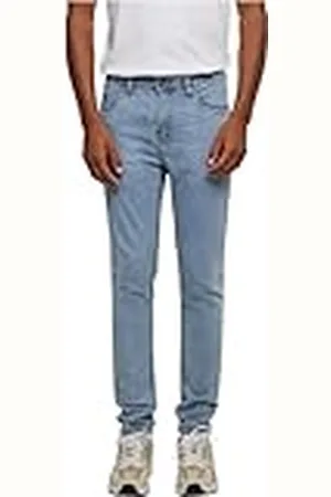 Urban classics Heavy Ounce Slim Fit Jeans Pantalones, , 30 para Hombre