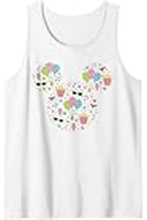 Disney Mickey Mouse Icon land Celebration Retro Party Camiseta sin Mangas