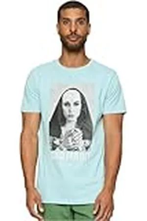 Mister Tee Camiseta para Hombre Bad Habit tee, 100% algodón, Azul océano, Talla XL