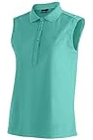 Maier Sports Ulrike - Polo sin Mangas, piqué sin Mangas, Transpirable y de Secado rápido, Corte Regular