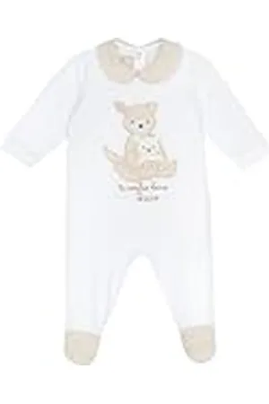 chicco Pelele Recién Nacido, con Cómoda Apertura con Botones, en Suave Algodón, Lavable en Lavadora, Ropa Bebé 0-24 Meses, Diseñado en Italia