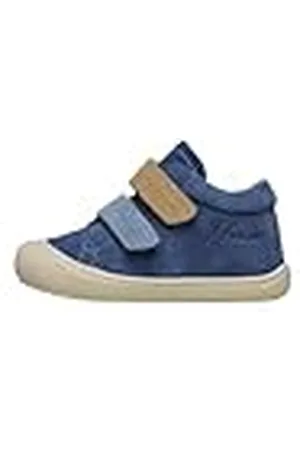 Naturino CORKEL VL Suede Azure-Celeste-Sand, Patucos, , 23 EU