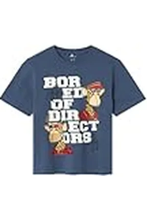NAME IT NKMAROS BOREDOFD SS NREG Top Box Sky Camiseta, , 122-128 para Niños