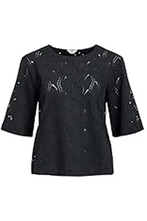 Object Objava 2/4 Lo O-Neck Top Noos, , S Mujeres