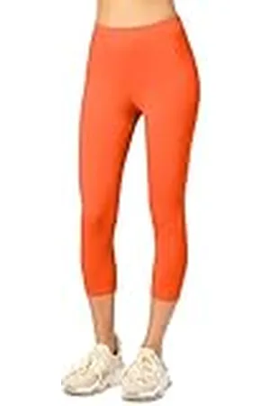 Merry Style Leggins Deportivos para Mujer Pantalones Piratas Suaves Elásticos Leggings de Algodón 3/4 Mallas de Mujer Confortables MS10-199 ( ,XXL)