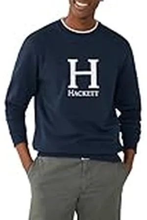 Hackett Heritage Large H Crew Sudadera para Hombre, , XS