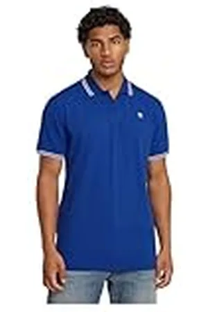 G-Star Para Hombre Polo Dunda Slim Stripe, , XXL