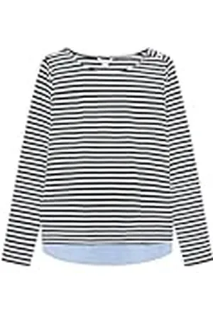 Springfield Camiseta, Azul Oscuro, M para Mujer