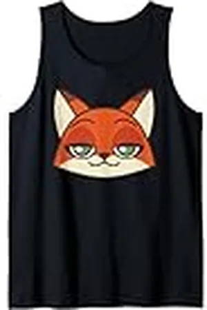Disney Zootopia Nick Wilde Cute Kawaii Big Face Costume Camiseta sin Mangas