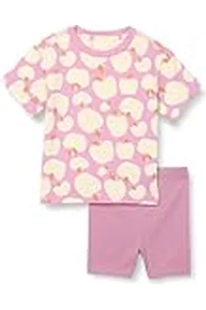 Amazon Conjunto de Camiseta y pantalón Corto de Ciclista Niña, , 8 años