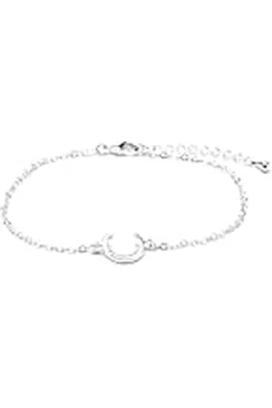 Luxenter Pulsera Alphabet acabado plata - Letra C
