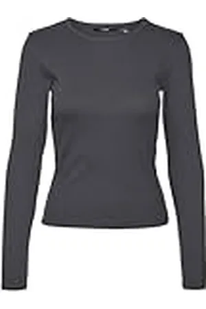 VERO MODA Vmchloe LS Short Top Ga Jrs Noos Camiseta de Manga Larga, , M Mujeres